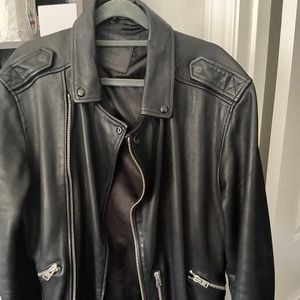 Allsaints Kaho Leather Jacket (Medium)